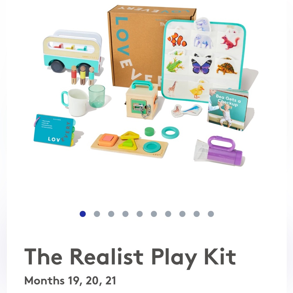 Lovevery playkit 19, 20, 21